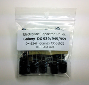 Galaxy DX 939 / 949 / 959 / 2547 / Connex CX-366CE (EPT069611A) electrolytic capacitor kit