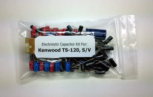 Kenwood TS-120, S/V electrolytic capacitor kit