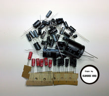 Load image into Gallery viewer, Lafayette Telsat SSB-140 (PTBM058COX) electrolytic capacitor kit
