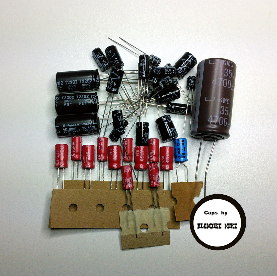 Uniden Madison v4 / Pearce Simpson Super Bengal MKIII (w/PC411AD) electrolytic capacitor kit