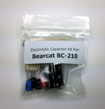 Load image into Gallery viewer, Bearcat BC-210 electrolytic capacitor kit
