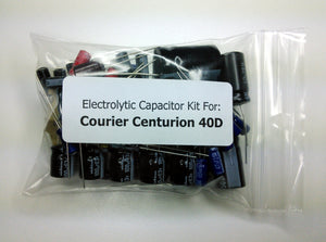 Courier Centurion 40D electrolytic capacitor kit