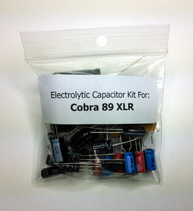 Cobra 89XLR / President Zachary T  electrolytic capacitor kit