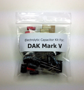 DAK Mark V electrolytic capacitor kit