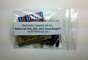 Galaxy DX 949 / 959 / 2547, Texas Ranger's (EPT069610Z) electrolytic capacitor kit