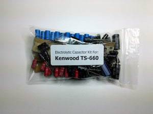 Kenwood TS-660 electrolytic capacitor kit