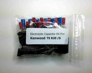 Kenwood TS-820 & TS-820S electrolytic capacitor kit