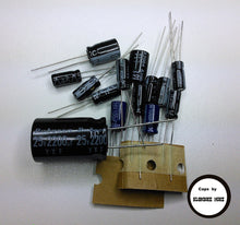 Load image into Gallery viewer, Realistic TRC-455 (21-1524) electrolytic capacitor kit
