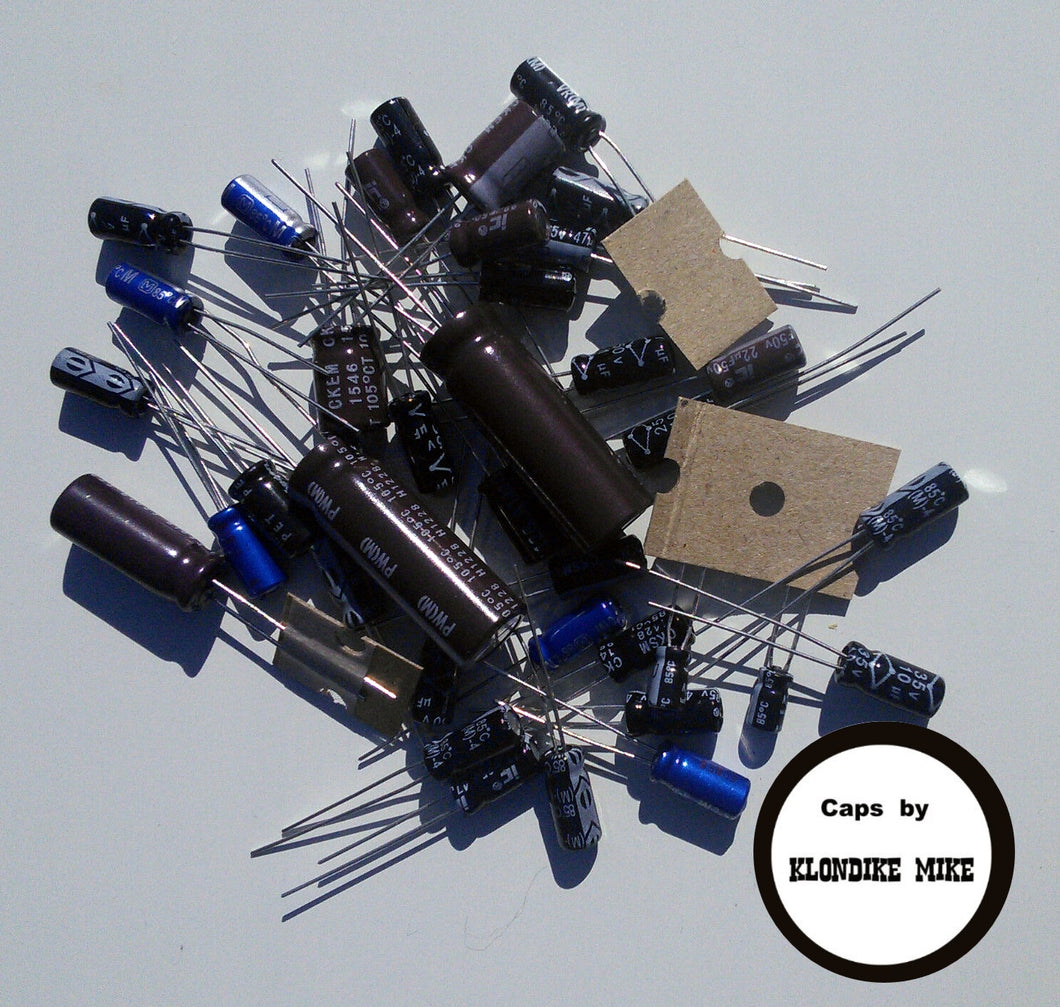 Realistic TRC-465 / Uniden PC-122XL electrolytic capacitor kit