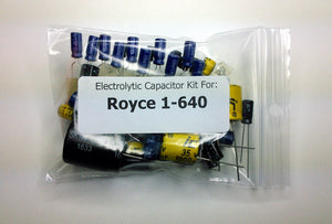 Royce 1-640 electrolytic capacitor kit