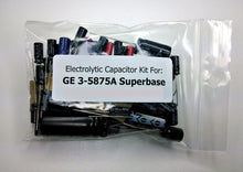 Load image into Gallery viewer, GE 3-5875A Superbase (PTRF004DOX / PTBM080COX) electrolytic capacitor kit

