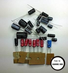 Yaesu FRG-7 electrolytic capacitor kit