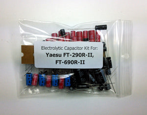 Yaesu FT-290R-II, FT-690R-II electrolytic capacitor kit